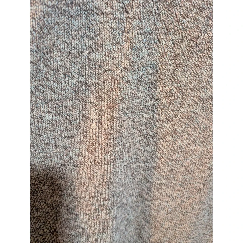 Brown‎ XL Academia Tweed Grandpa Preppy Buttons Pullover Men's Chaps Sweater